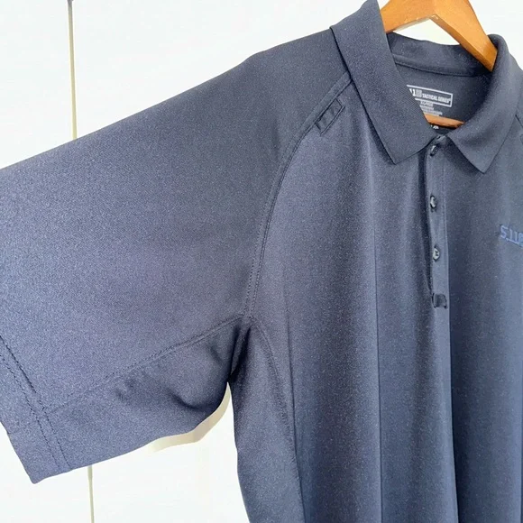 Men’s 5.11 Tactical Series Polo Black - Picture 11 of 16